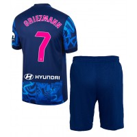 Camiseta Atletico Madrid Antoine Griezmann #7 Tercera Equipación para niños 2024-25 manga corta (+ pantalones cortos)